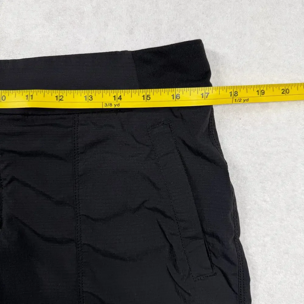 Athleta Trekkie Bermuda 2.0 Shorts Women’s Size 12 Black Hiking Stretch